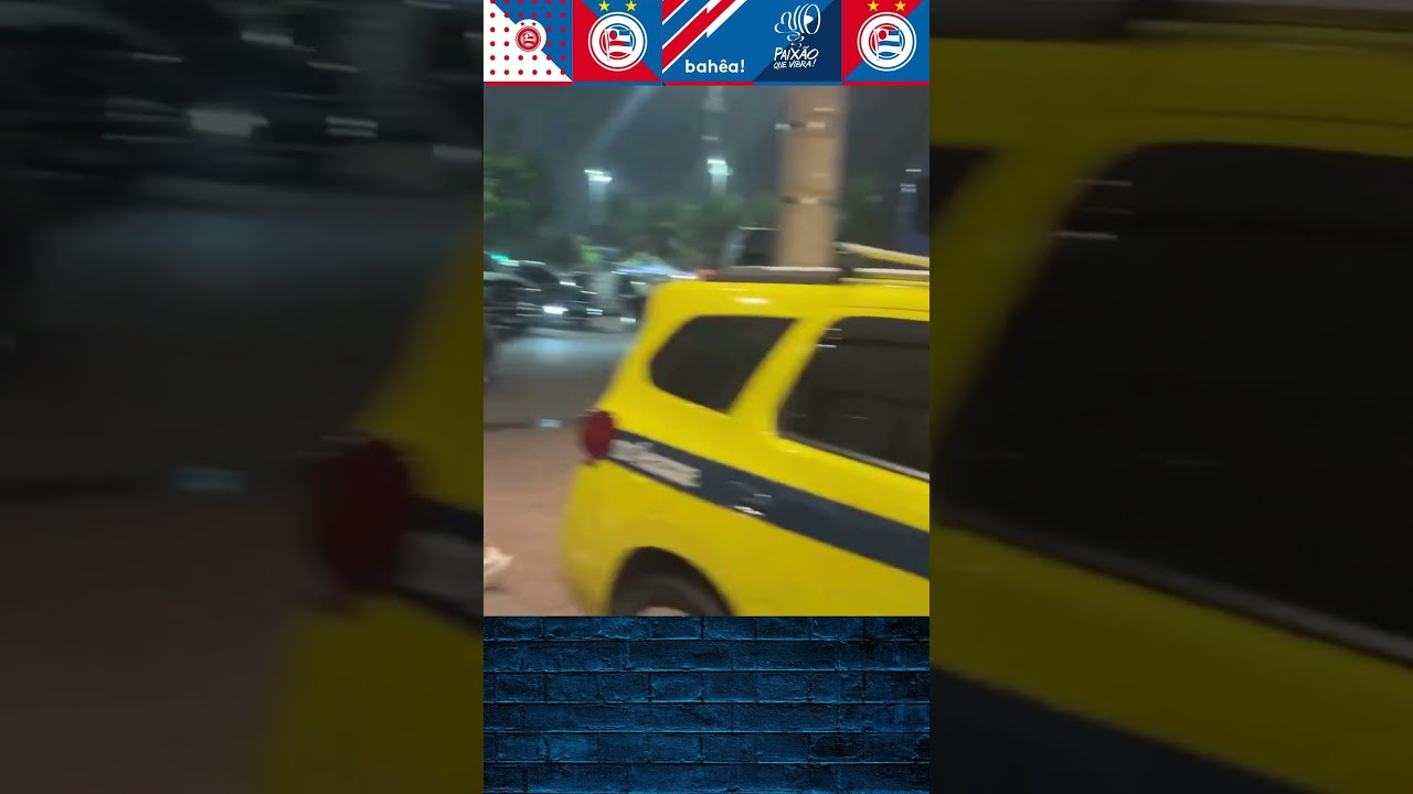 NETO (ECBTV) registra a chegada do Bahia no hotel para o jogo contra o Botafogo 