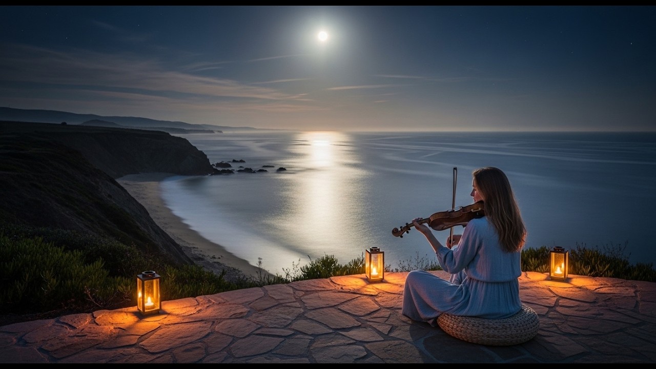 4 Hours of Soft Violin Ambient for Deep Sleep 🌙 Slow Minimal Music to Calm the Mind