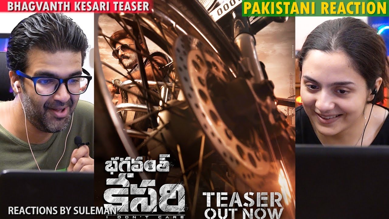 Pakistani Couple Reacts To Bhagvanth Kesari Teaser | Nandamuri Balakrishna | Anil R | Kajal A|Thaman