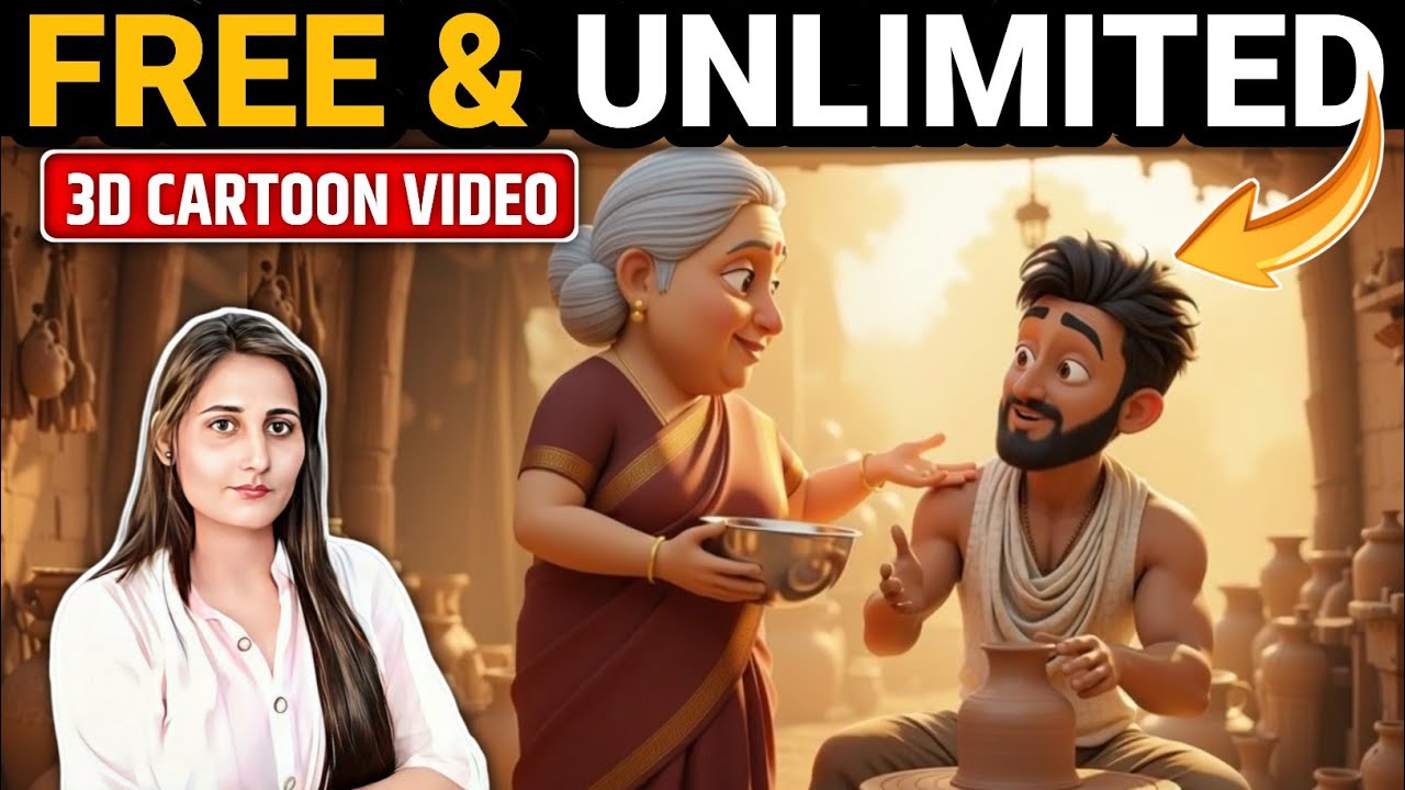 How to Create Viral 3D Cartoon Videos | 3d cartoon video kaise banaye | cartoon video kaise banaen