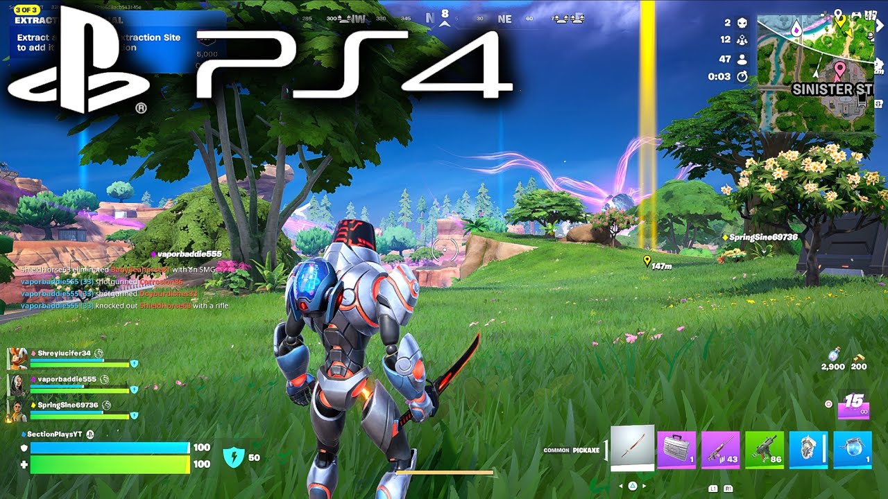 Fortnite Chapter 7 Season 3 PS4 Gameplay