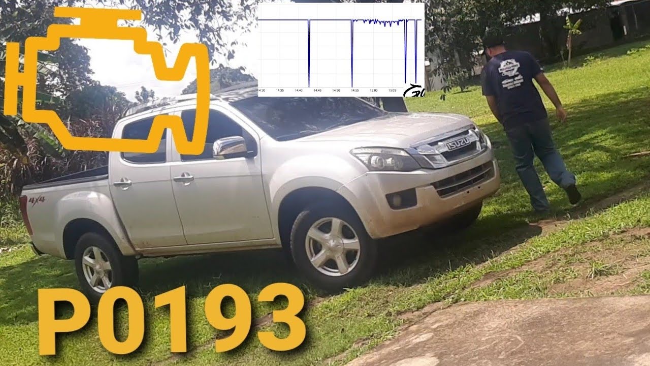 MOTOR NO ENCIENDE, P0193, 2014 Isuzu Dmax