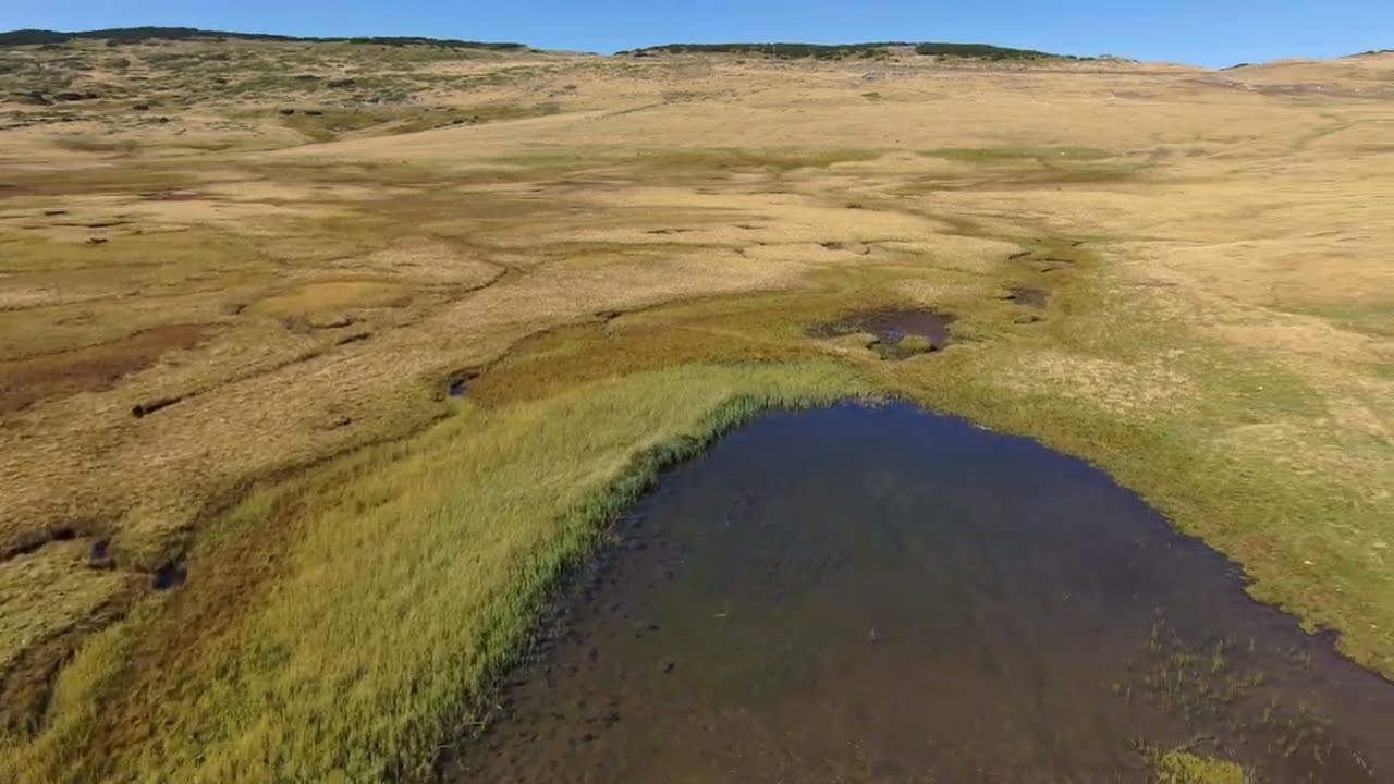 Manual drone flight while lounging around Begovo Pole