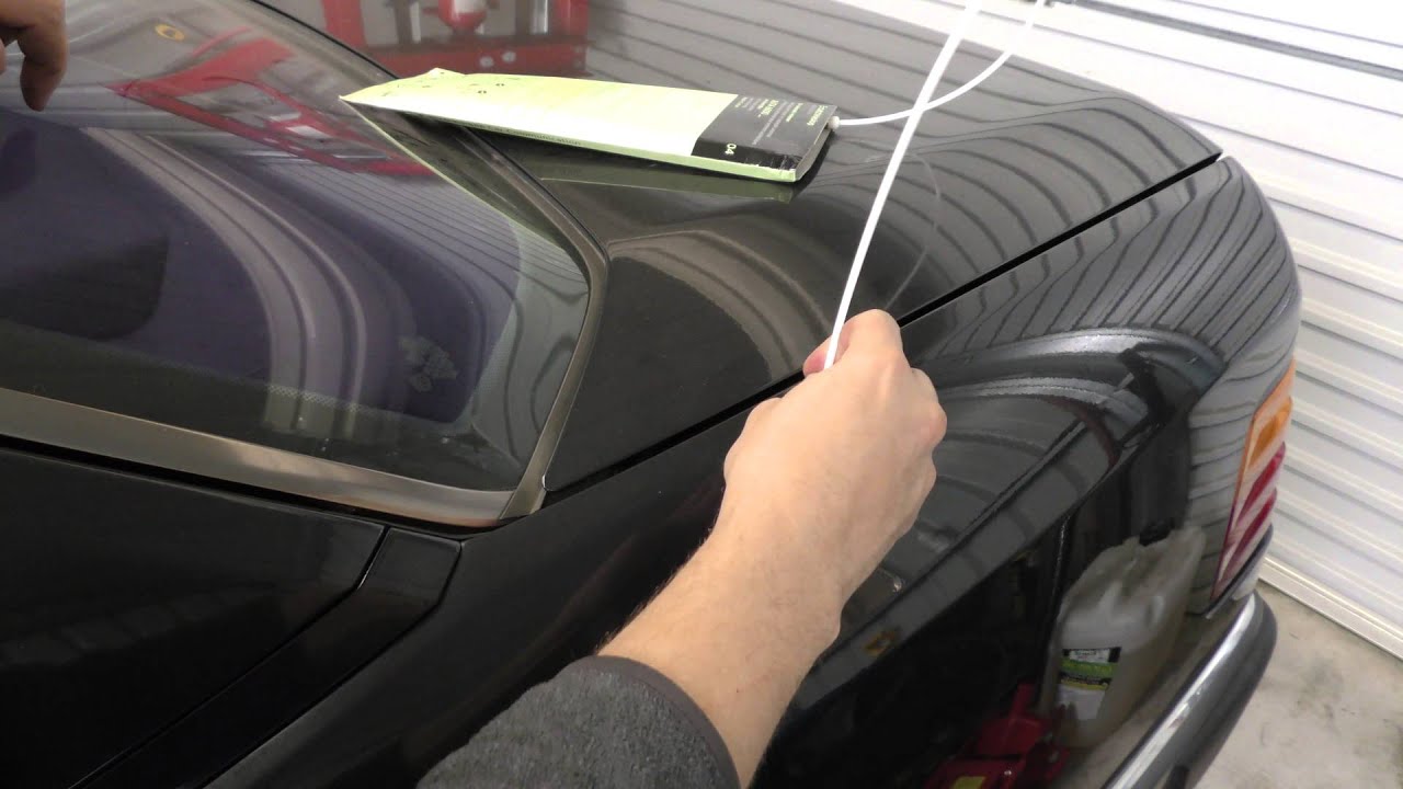 W124 - Hirschmann Mast Replaced