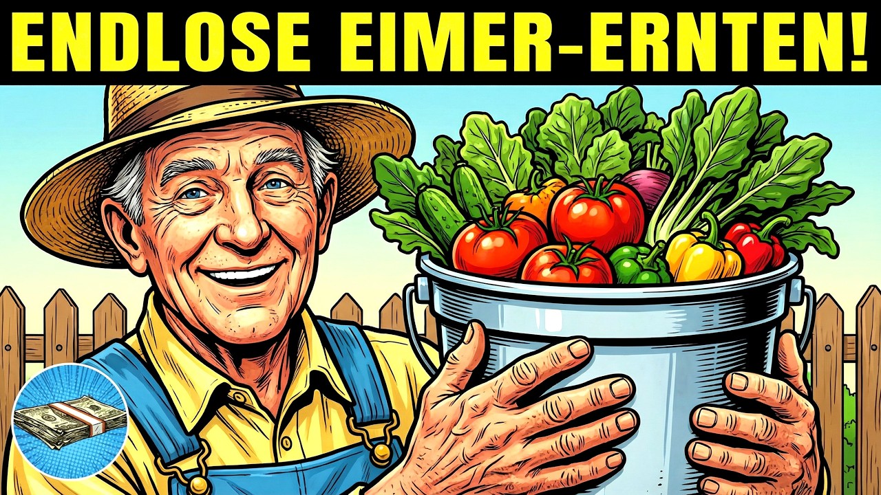 Baue UNBEGRENZT Lebensmittel Im Eimer An & Ernte Alle 4 Tage
