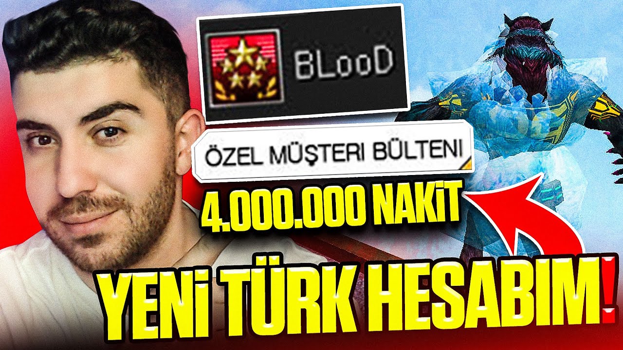 4 MİLYON NAKİT BASTIM! ÖZEL MÜŞTERİ OLDUM! YENİ HESAP