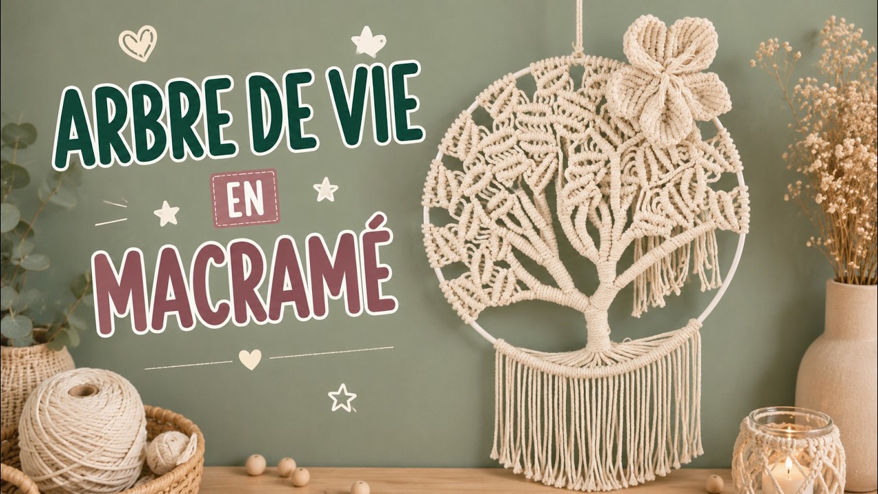 DIY MACRAME | Arbre de vie (Tree of life)