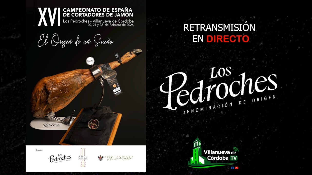 DIRECTO  XVI CAMPEONATO DE ESPAÑA DE CORTADORES DE JAMÓN 2026.