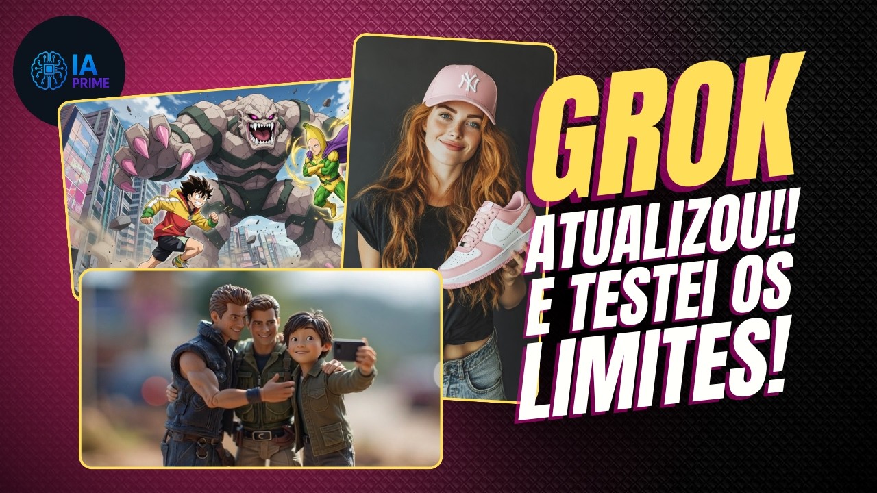 🚨 GROK ATUALIZOU DE NOVO! TESTAMOS NO LIMITE!