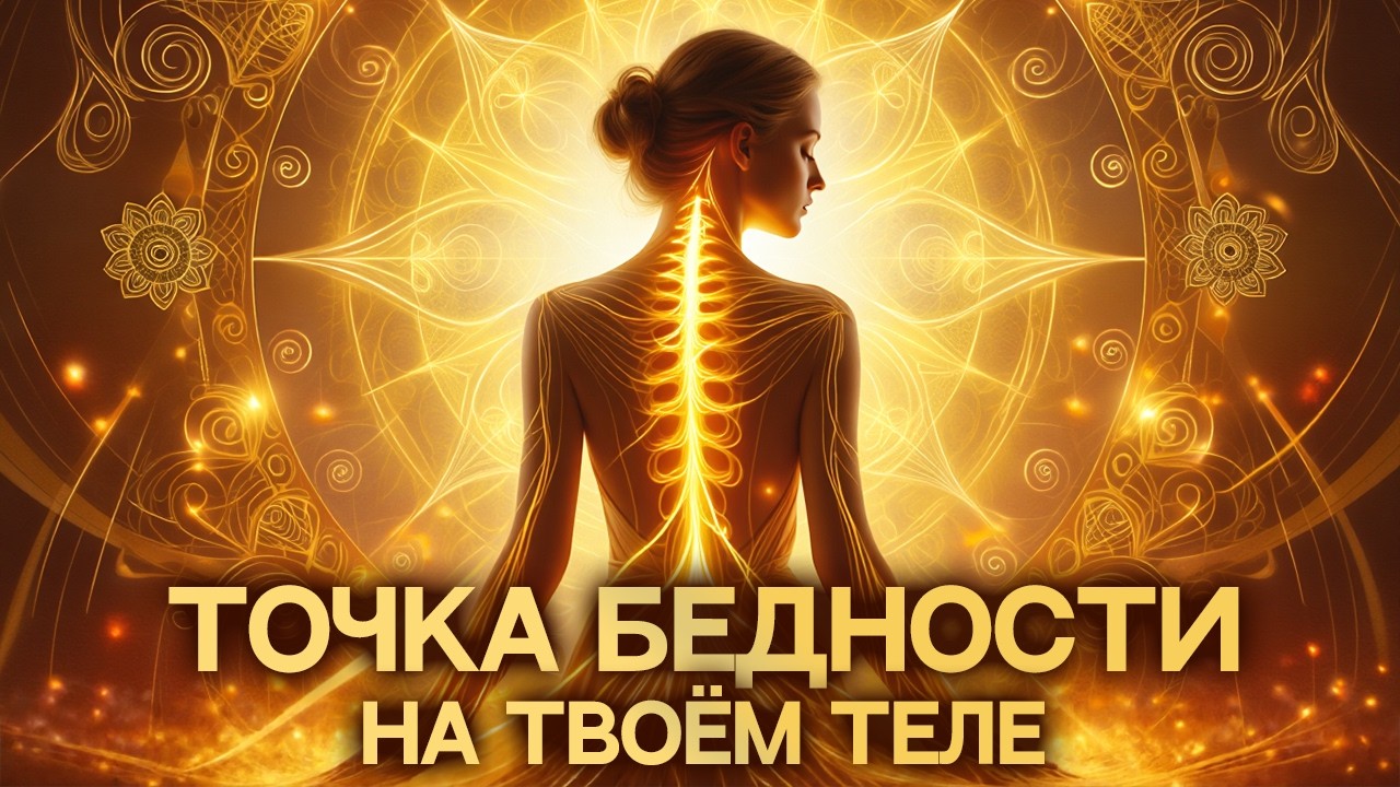 ТОЧКА БЕДНОСТИ на твоем теле: Пока она закрыта — деньги не придут (Ищи здесь)