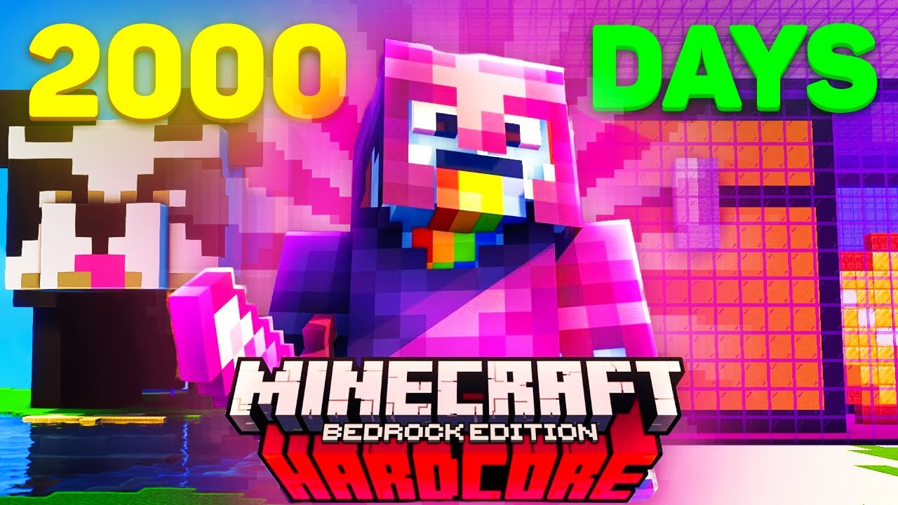 2000 Days In Minecraft Bedrock Hardcore [FULL MOVIE]