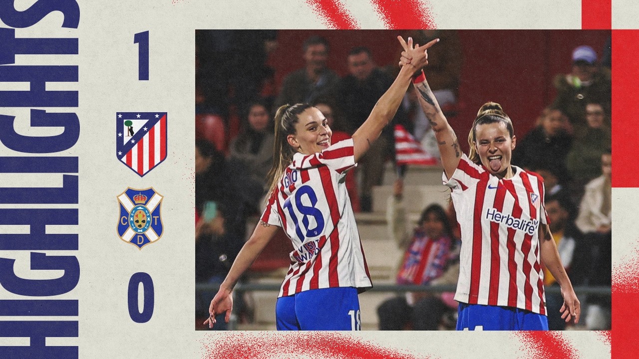Atl&eacute;tico de Madrid Femenino 1-0 CD Tenerife | ⚽ Gio | HIGHLIGHTS, 2025/26 Queen's Cup