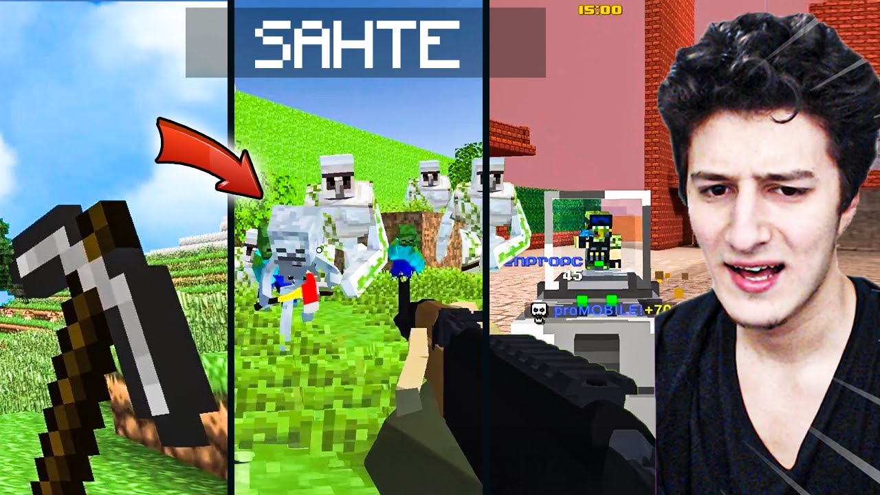 3 ÇAKMA MİNECRAFT DENEDİM 🌿