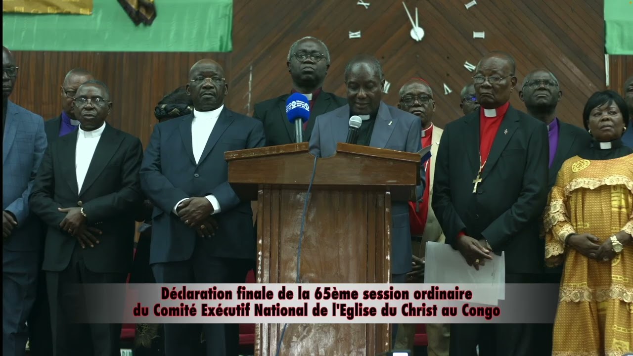 DÉCLARATION FINALE DE LA 65ÈME SESSION ORDINAIRE DU COMITÉ EXÉCUTIF NATIONAL DE L'ECC