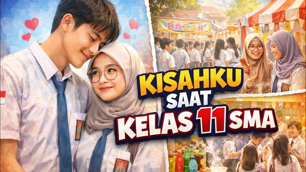 Aku pernah jualan jajanan bazar di sekolah!?!?!?😝