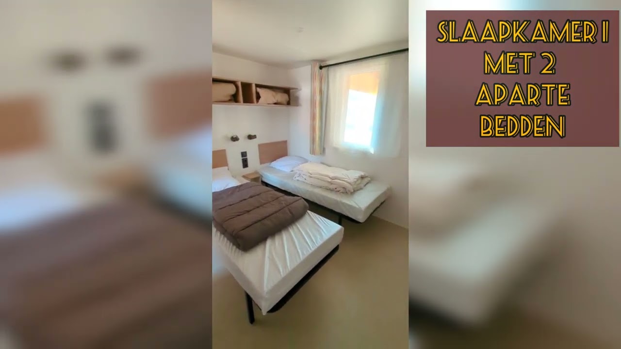 Jasmijn Tip Top Presta 4 personen Chalet rondleiding.