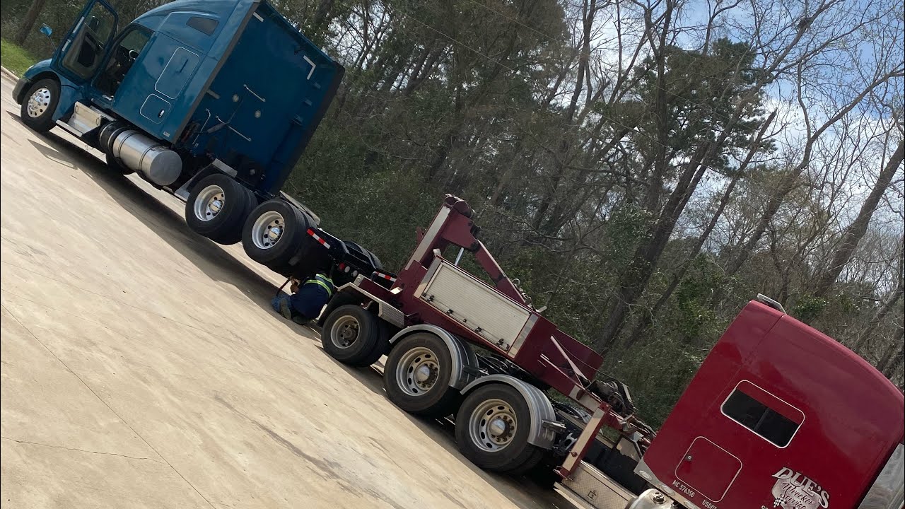 Semi truck broke down! Update