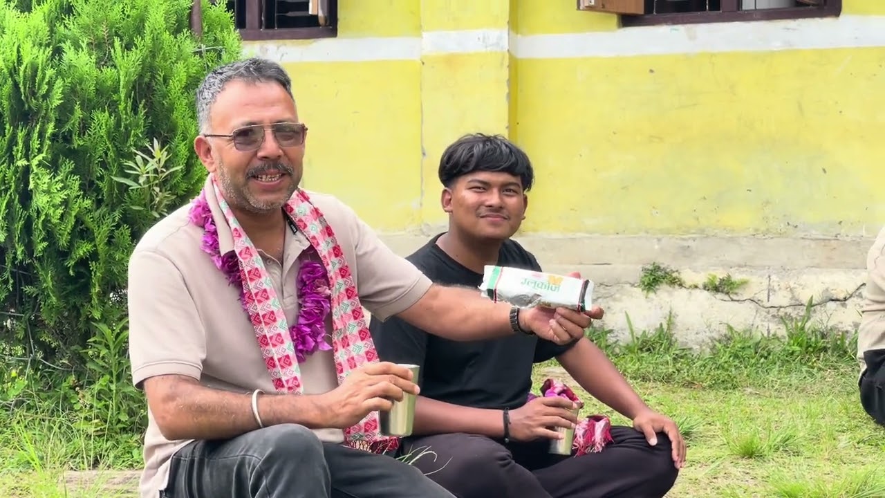 Music for education Donation Program #thenewars #travel #puntaydiaries #nepal #education #charity 