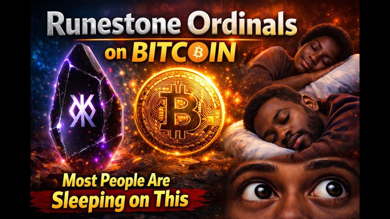 Runestone Ordinals on Bitcoin 👀 Most People Are Sleeping on This