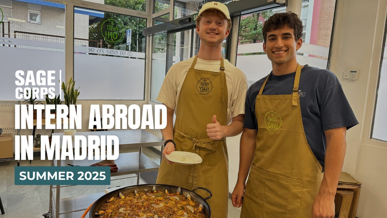 Startup Internship in Madrid | Sage Corps Summer Internships Abroad