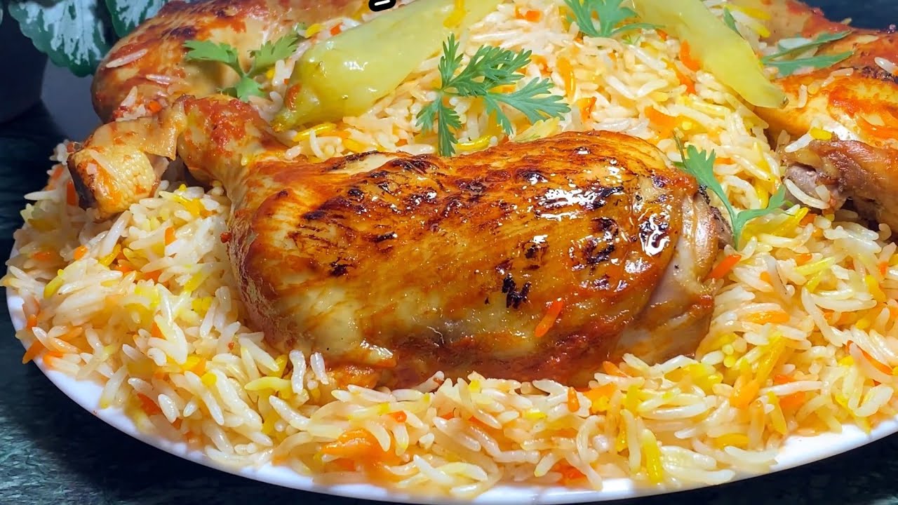 من ليومْ طَيْبي الرُوز كالمحترفين💪وفي مطبخك فقط/أرز بالدجاج بنكهة التدخين مفلفل وكل حبة وحدها💯👌🏻