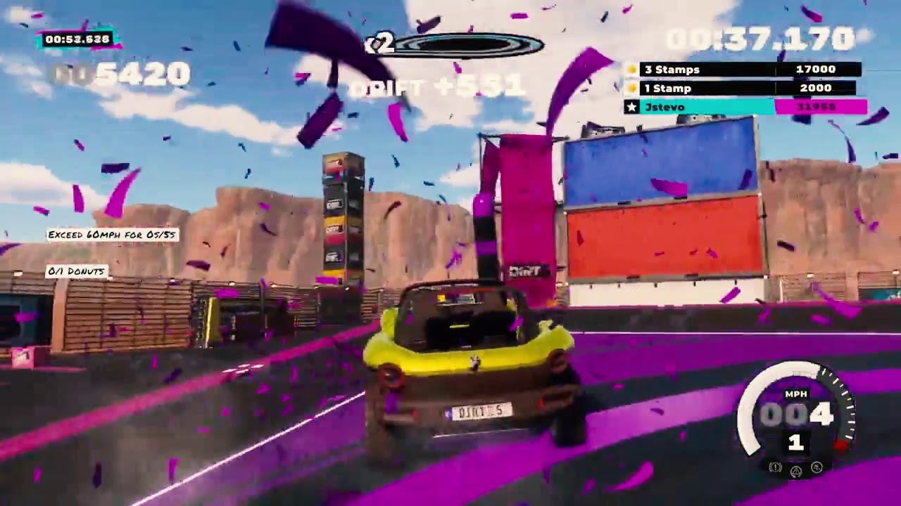 Dirt 5 Stuntmasta' Trophy  (Score 30,000 Points In A Gymkhana)