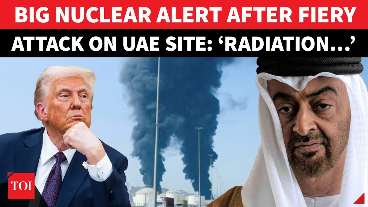 BREAKING: &lsquo;Nuclear Emergency Alert&rsquo; In Gulf After UAE Plant Turns FIREBALL In Enemy Strike | Watch