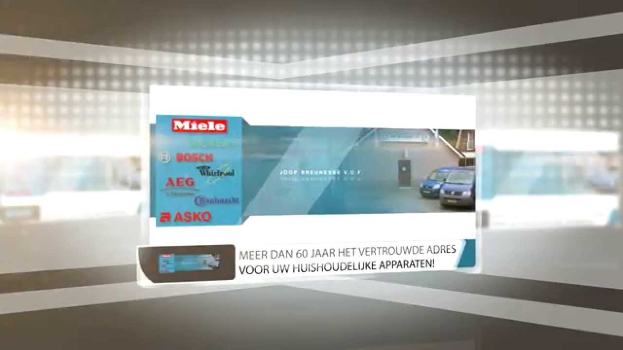 Joop Breunesse Baarn, Soest, Amersfoort, Hilversum Witgoed, Wasmachines, huishoudelijke apparaten