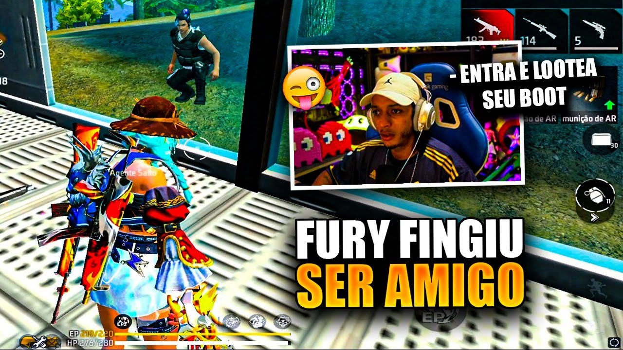 FINGIR SER AMIGO E OLHA NO QUE DEU!