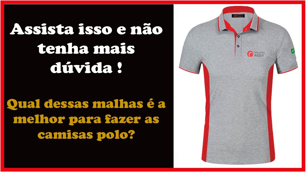 Camisas ou camisetas polos, malha piquet ou malha fria PV  é melhor para uniformes profissionais?