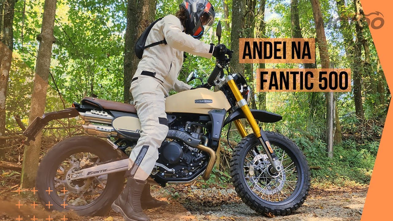 Uma scrambler 500 de verdade no Brasil! - Impressões Fantic Caballero