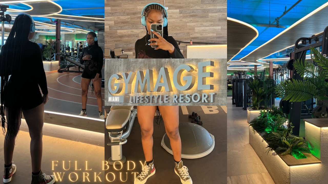The BEST Gym in Miami : Full Body Workout at Gymage