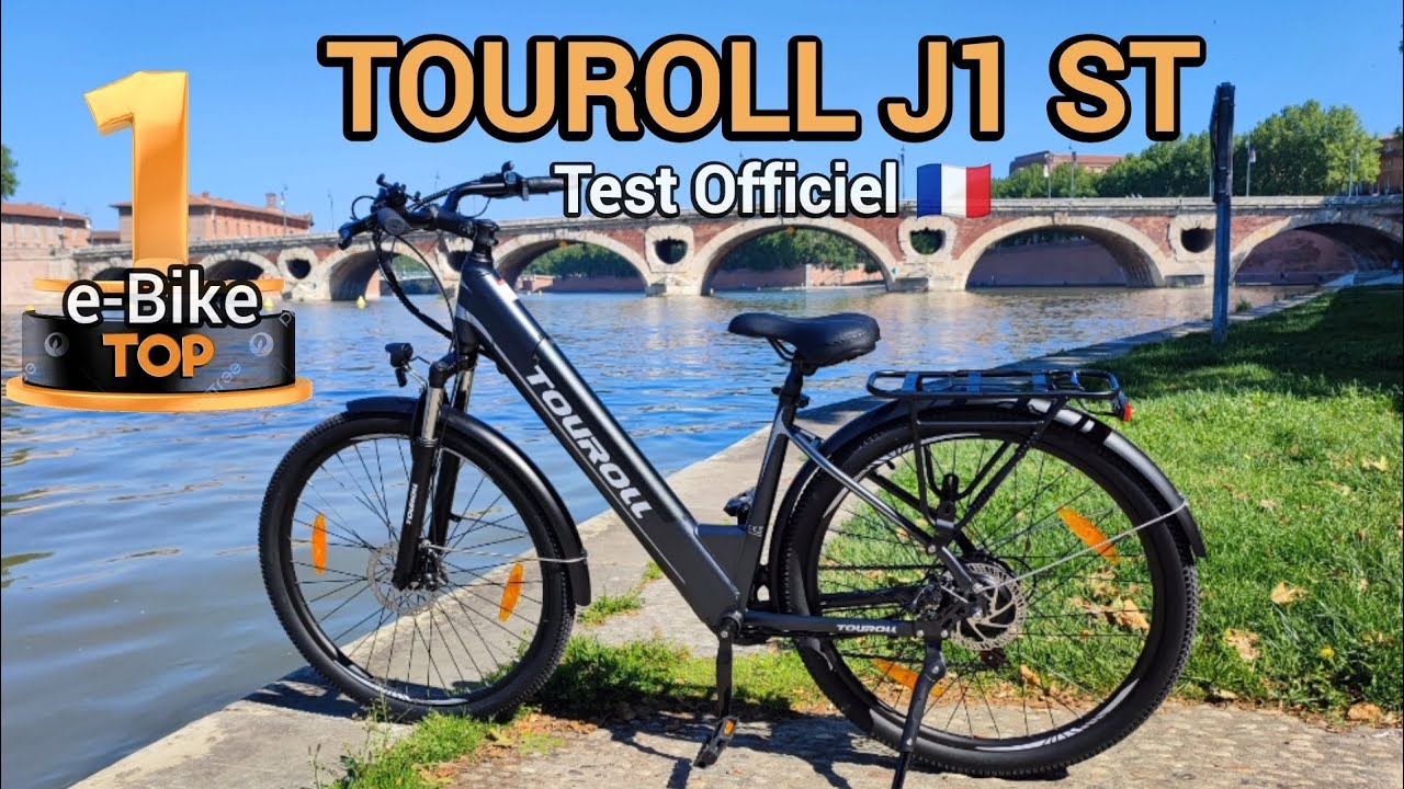 Официальный тест: лучший электровелосипед 2024 года TOUROLL J1 ST. Ускорение в городе 🚲🔥@Geekmaxi