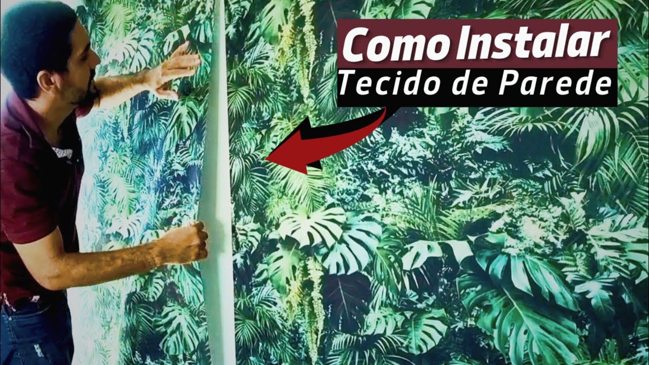 Como Aplicar Tecido de Parede  - Traços acabamentos