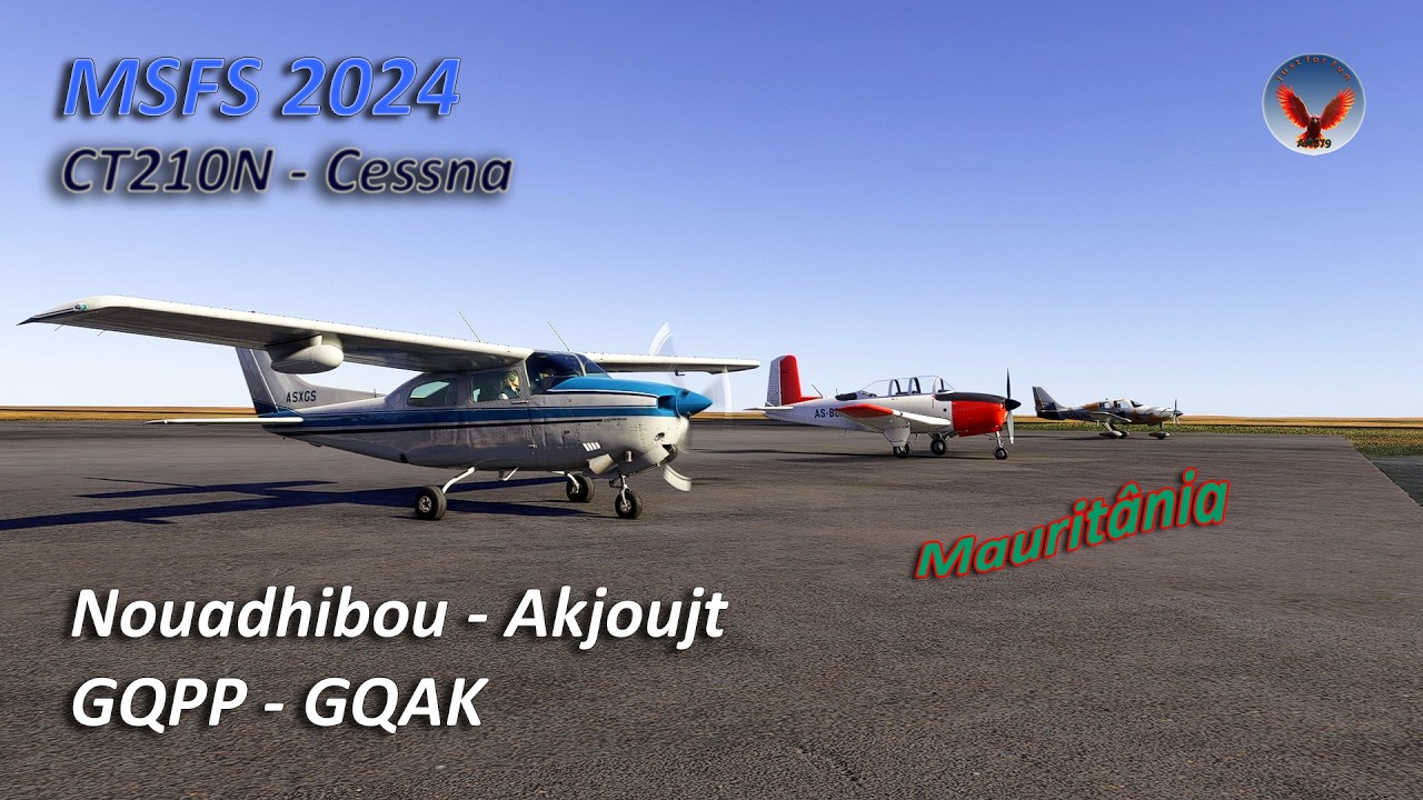 MSFS 2024 – CT210N Cessna (Carenado) - Nouadhibou (GQPP) – Akjoujt (GQAK)