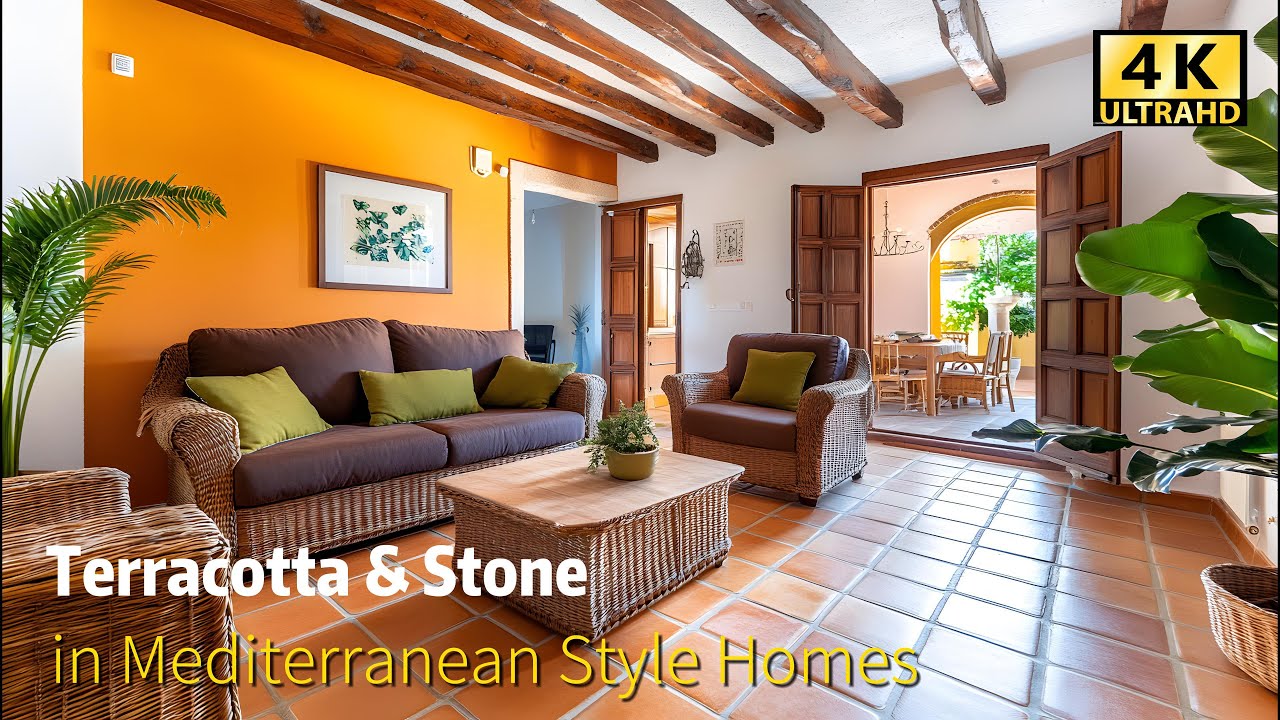 Mediterranean Style Homes: Embrace Terracotta and Stone for a Rustic Look