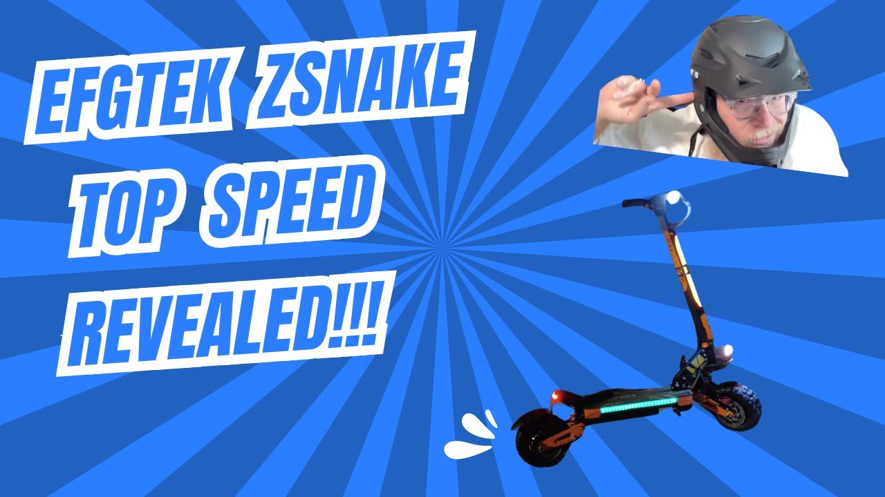 Double Trouble Dual Motor Zsnake Electric Scooter - Max Speed on E-Scooter