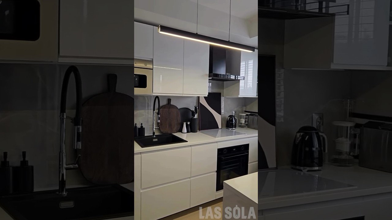 Edge Modern Linear Metal LED Pendant Light