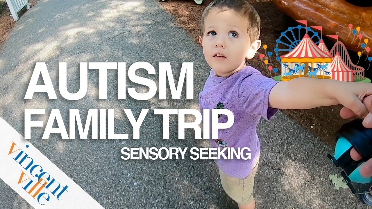 Sensory Seeker at the Amusement Park - Autism Family Trip