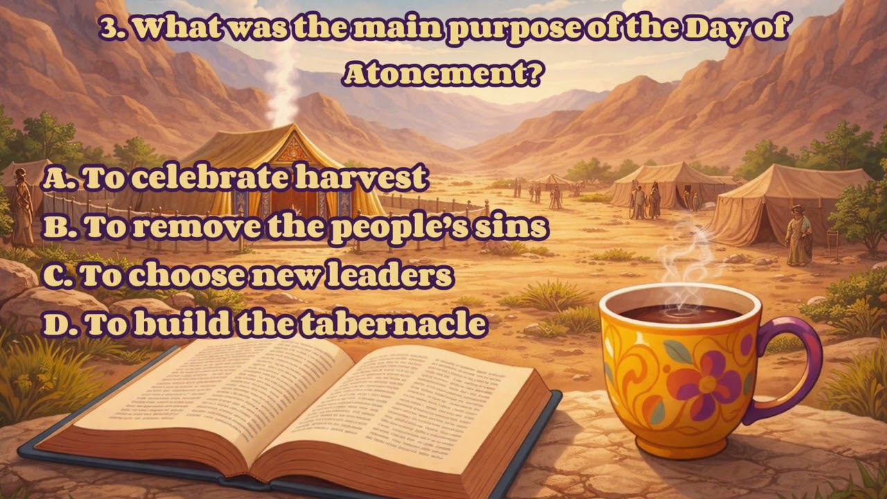 My Bible Friends Stories | Quiz Time – The Day of Atonement