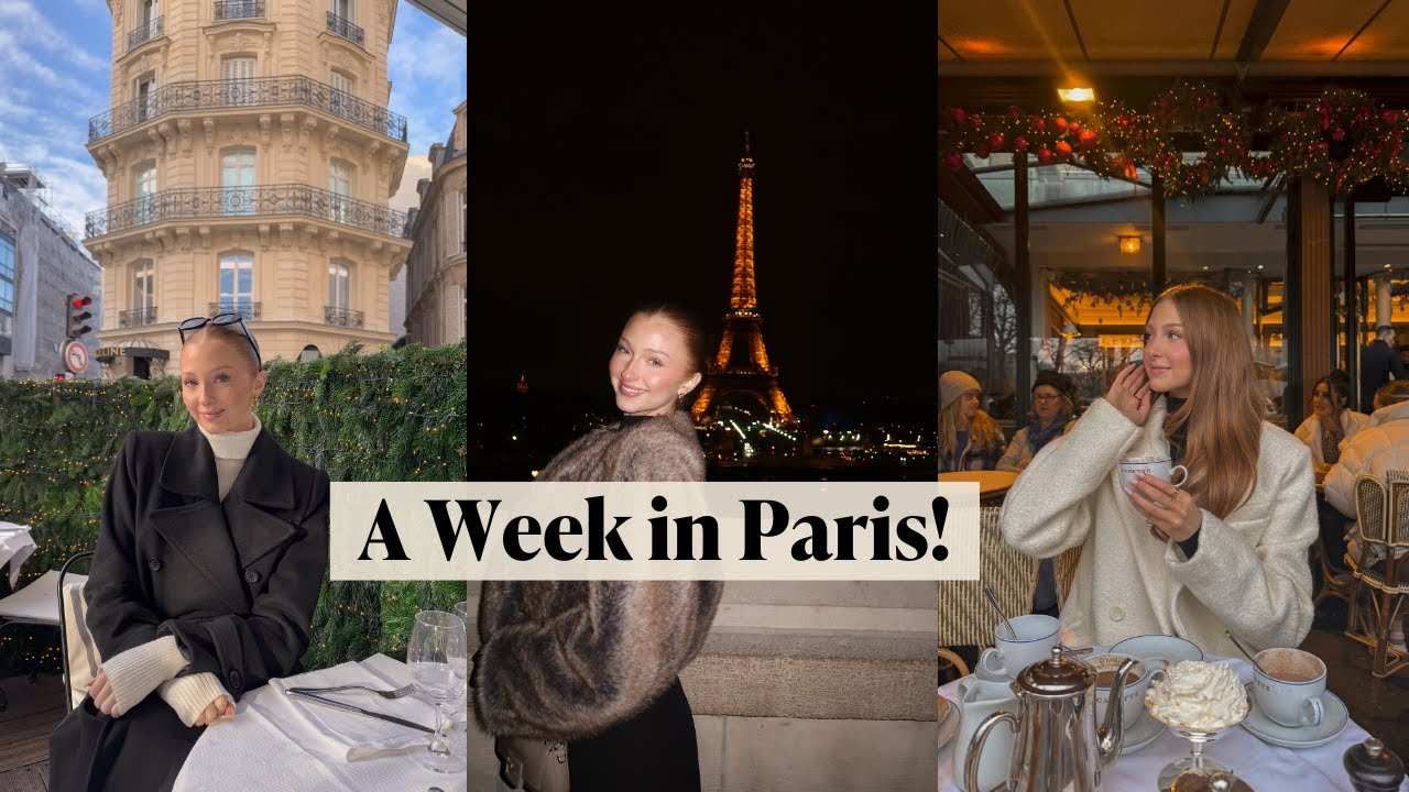 Girls Trip in Paris! Spend the week with me 💗