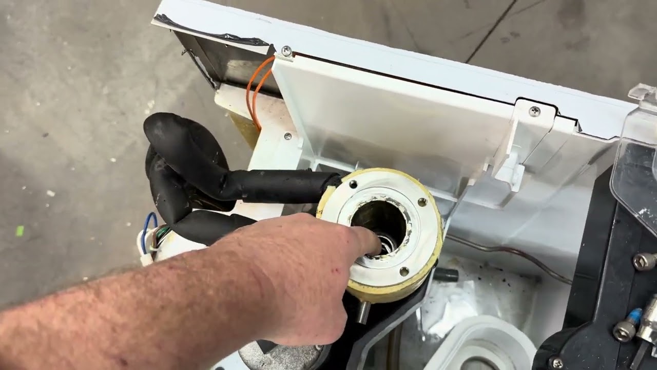 SCN60 Scotsman Nugget Ice Maker Problems Trouble Shoot Auger Bearing Noise