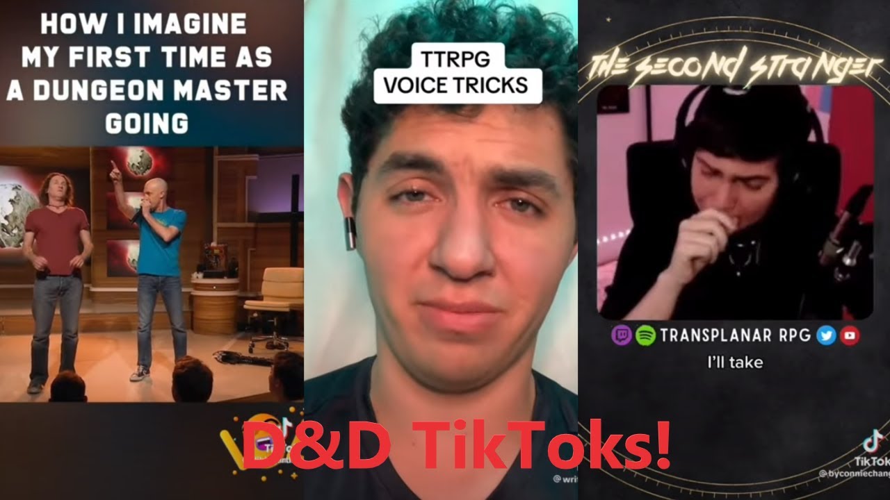 D&D TikToks for Short Rests!