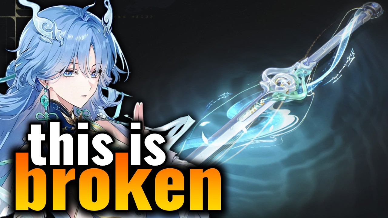 Qingxiao's Weapon is Crazy.