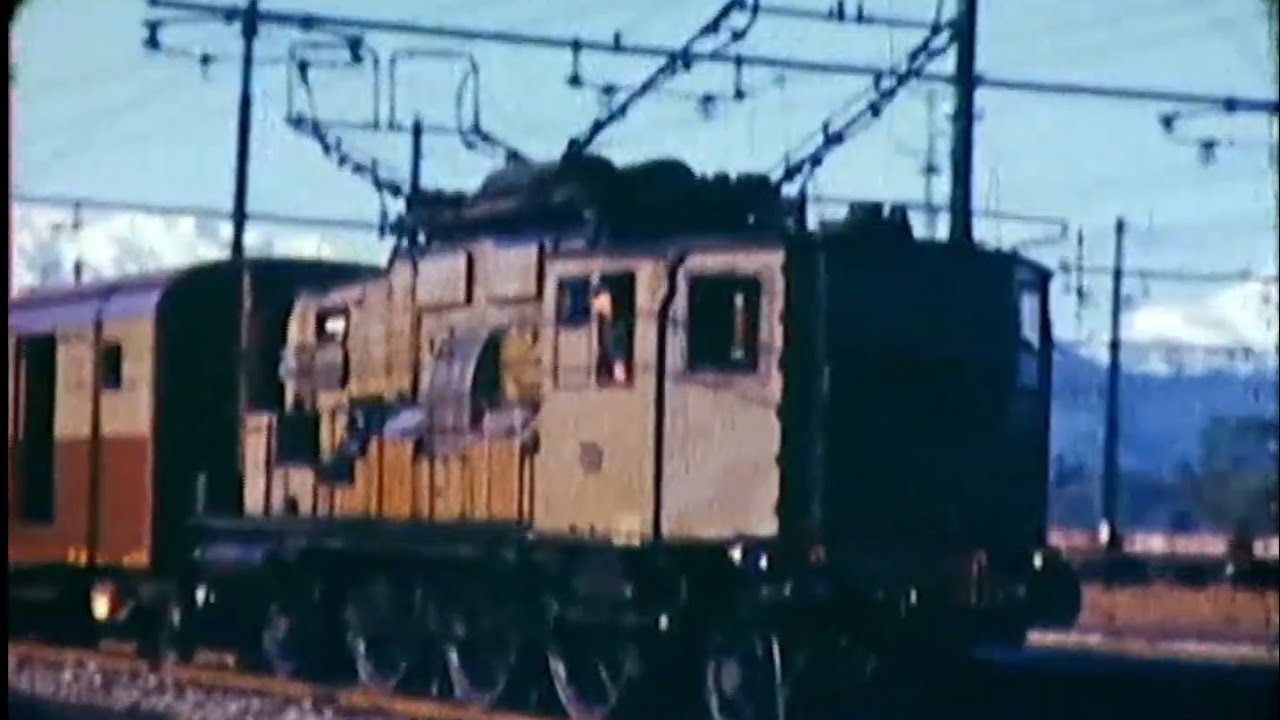 Dal canale Bahnkater, un impressionante documento a colori di straordinaria qualità.