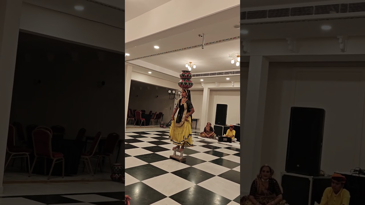 folk dance at Sagrun Rawla Resort, khumbhalghar, rajasthan. 