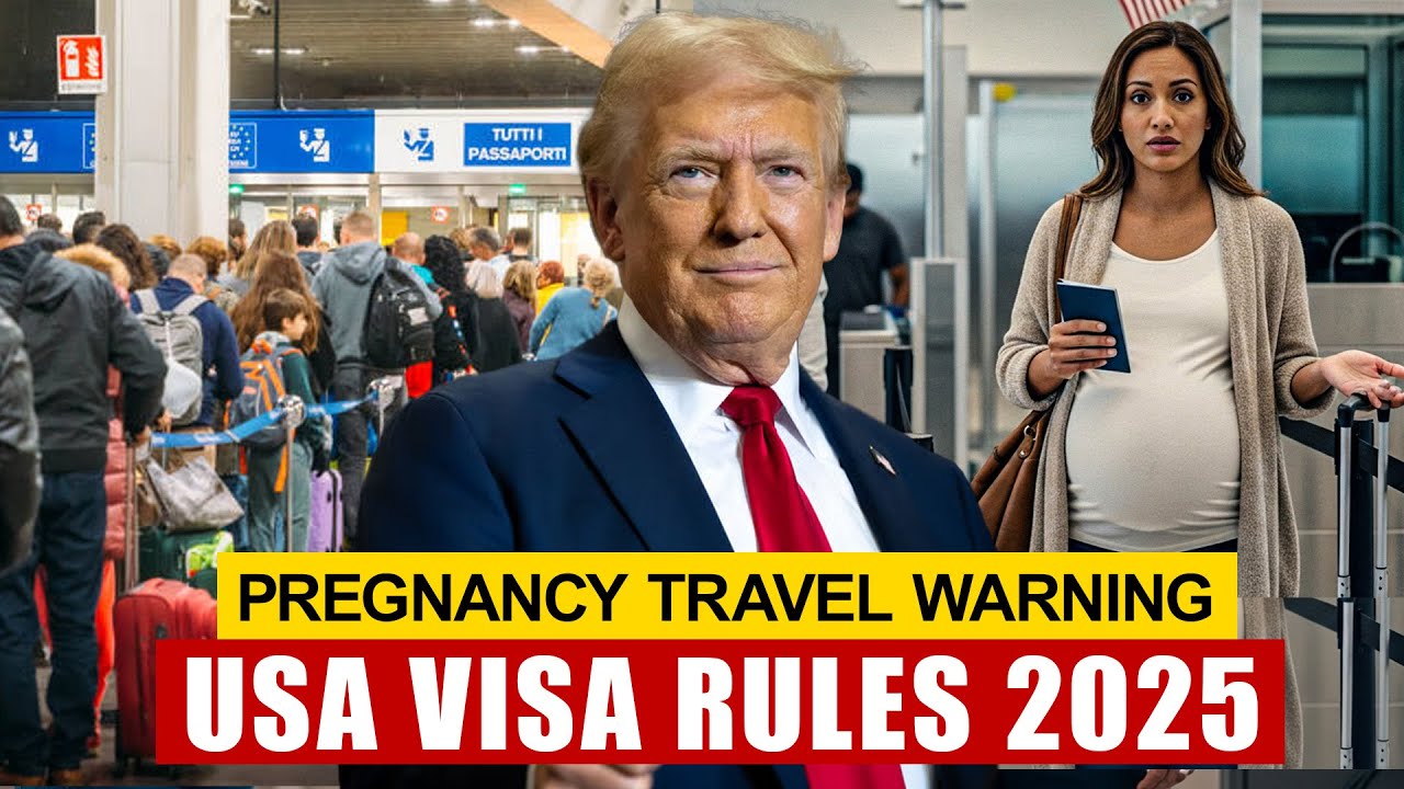Новые правила выдачи виз США для беременных женщин в 2025 году | Гражданство по праву рождения и ...