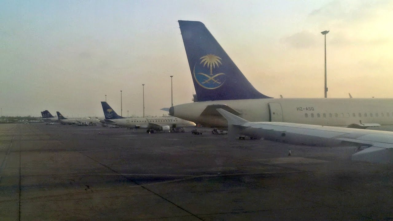 ✈ SAUDIA A320 Beautifull Approach - Jeddah City [KAIA]
