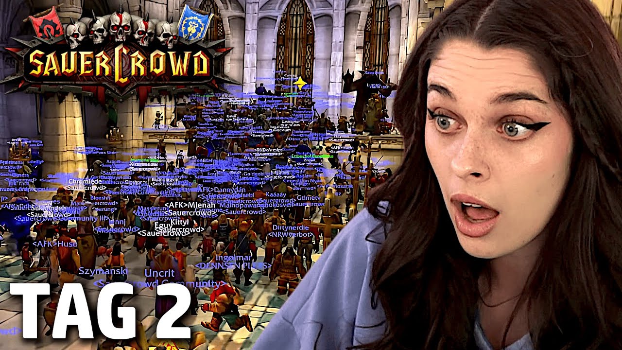 Das große GILDENMEETING! SAUERCROWD Tag 2 (WoW HC Event) | mienah UNCUT