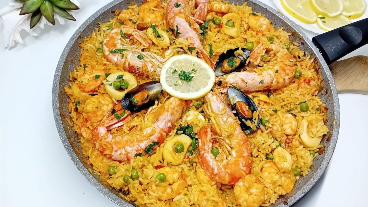 #payla#طبخ #طريقة تحضير #بايلا في 10 دقائق